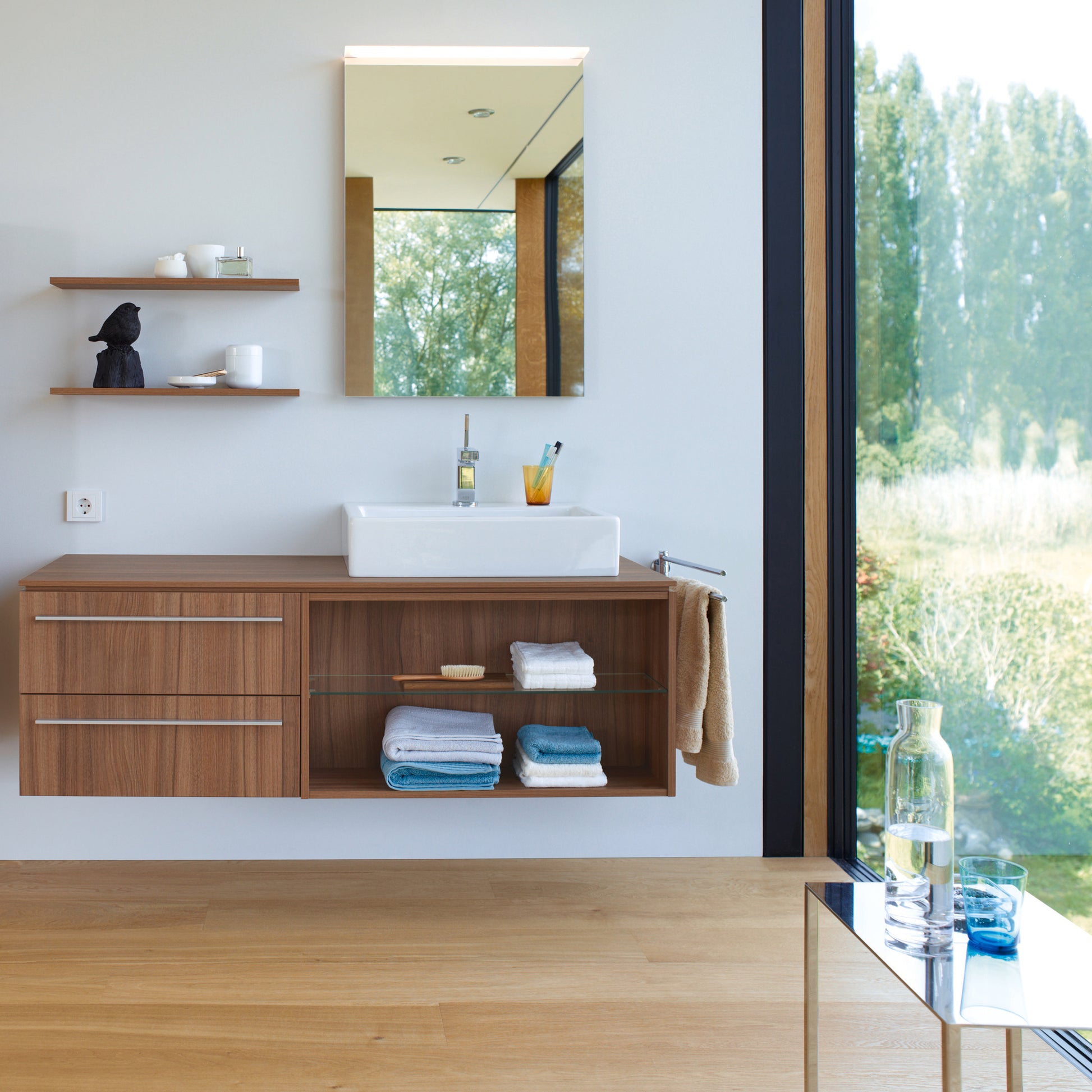 Duravit Vero vask 60 cm med hanehul og overløb