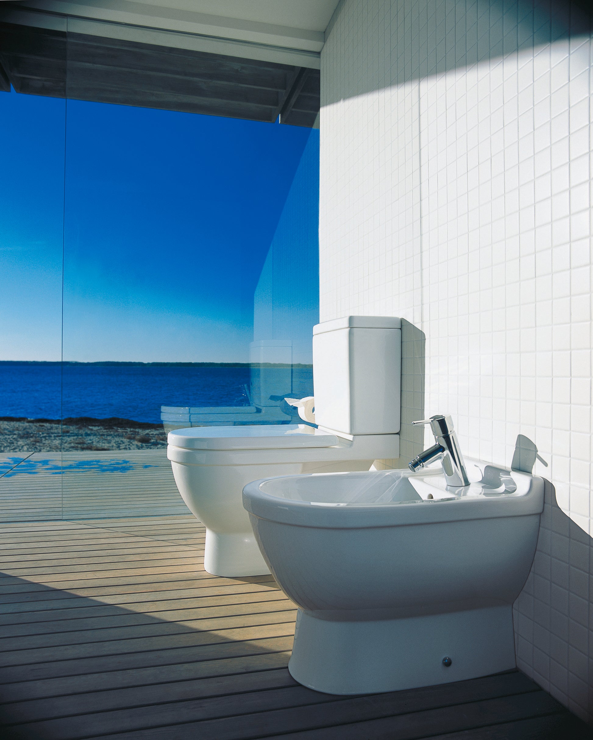 Starck 3 toilet back-to-wall, wondergliss, uden cisterne