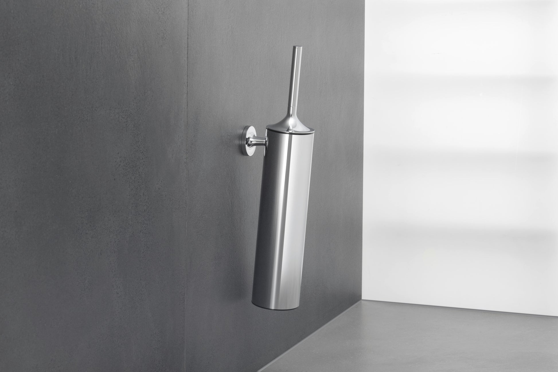Duravit Starck T toiletbørste vægmonteret krom, 80x118mm