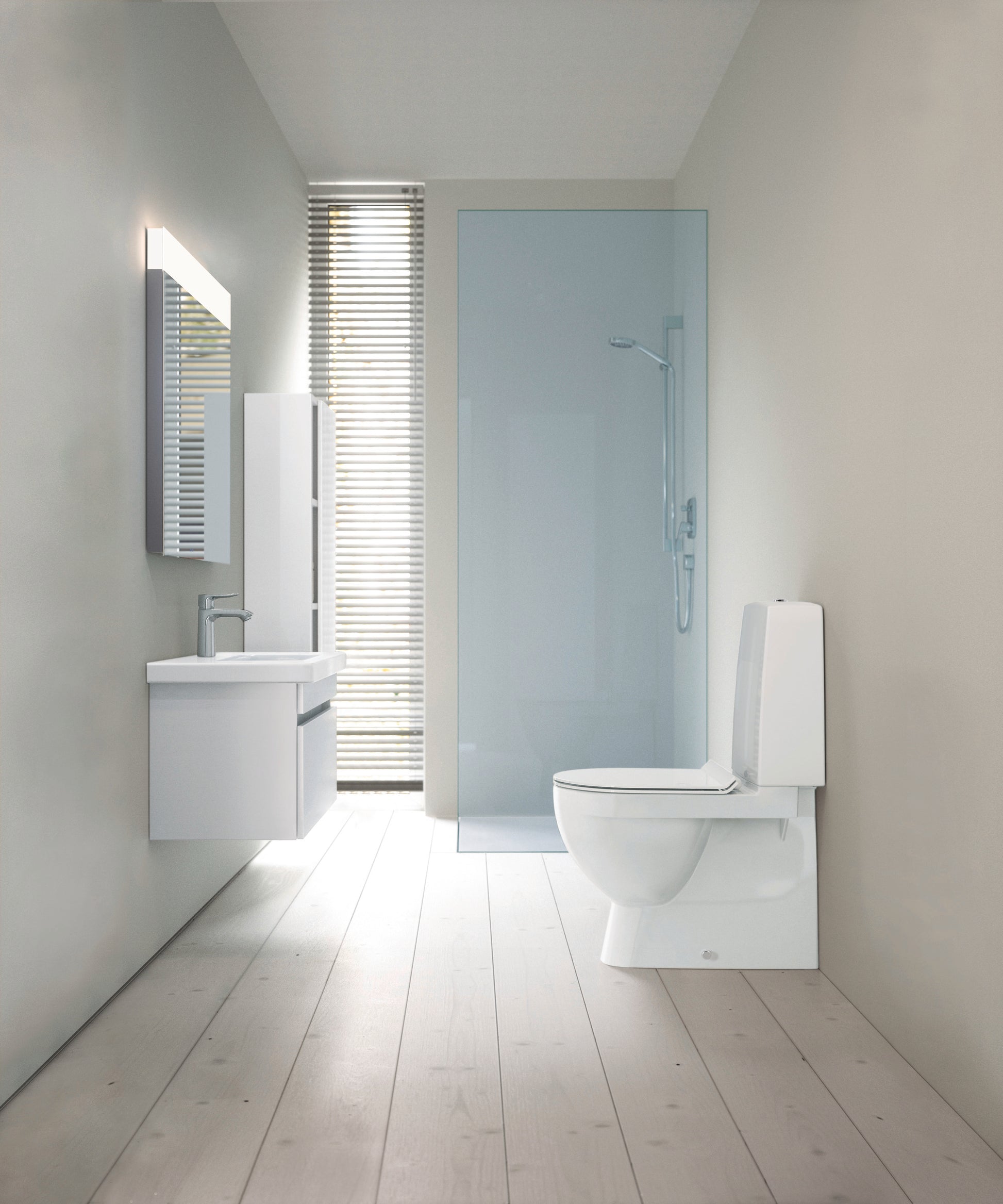 Duravit Nordisk toiletsæde.