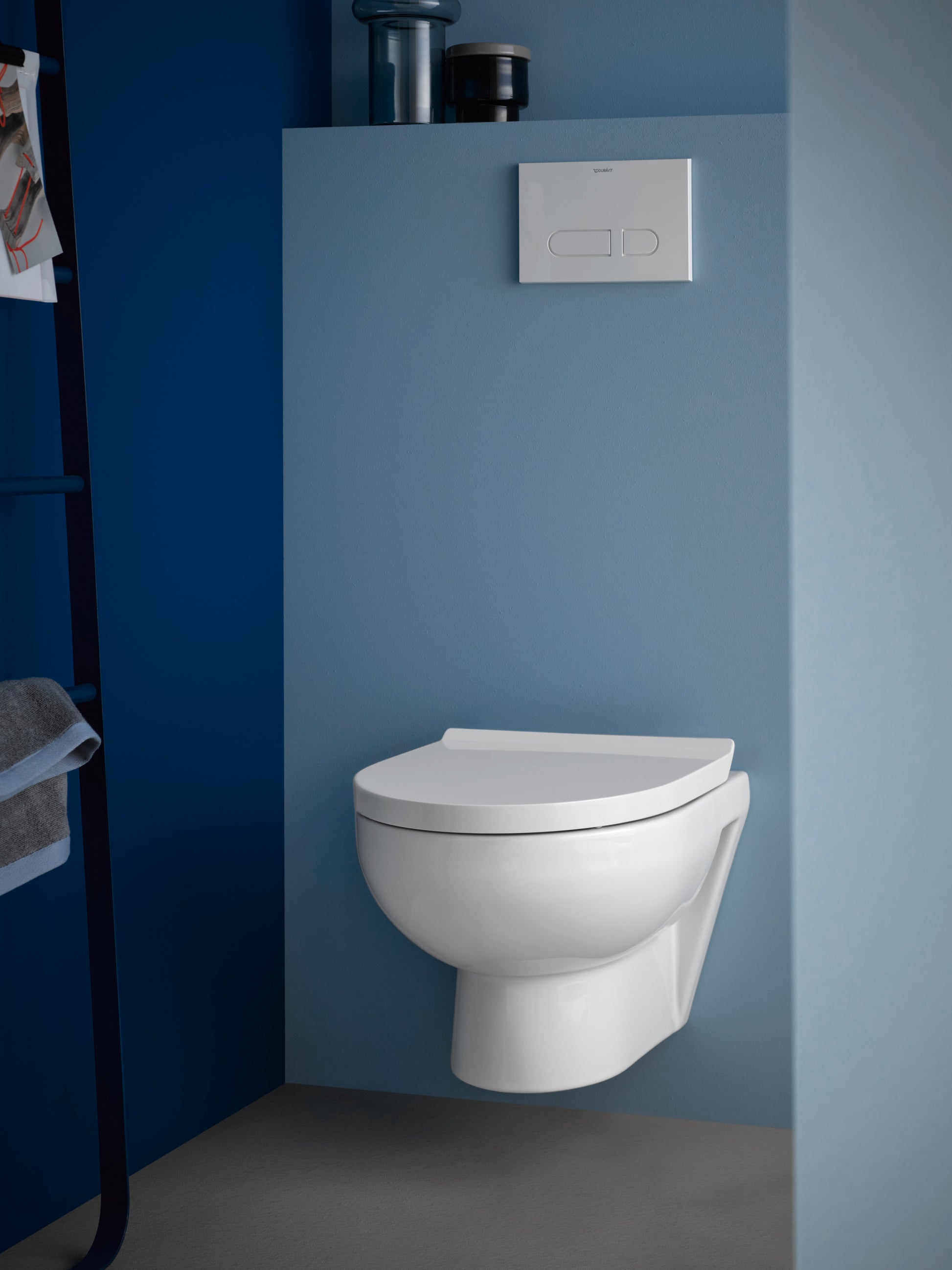Duravit No. 1 toiletsæde med softclose, passer til 257509