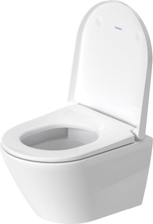 Duravit D-Neo Vægtoilet Compact, 480 mm, Rimless,