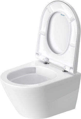 Duravit D-Neo Vægtoilet Compact, 480 mm, Rimless,