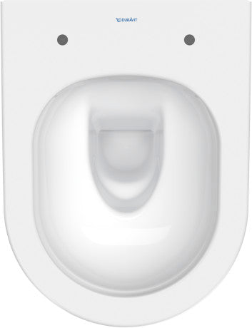 Duravit D-Neo Vægtoilet Compact, 480 mm, Rimless,