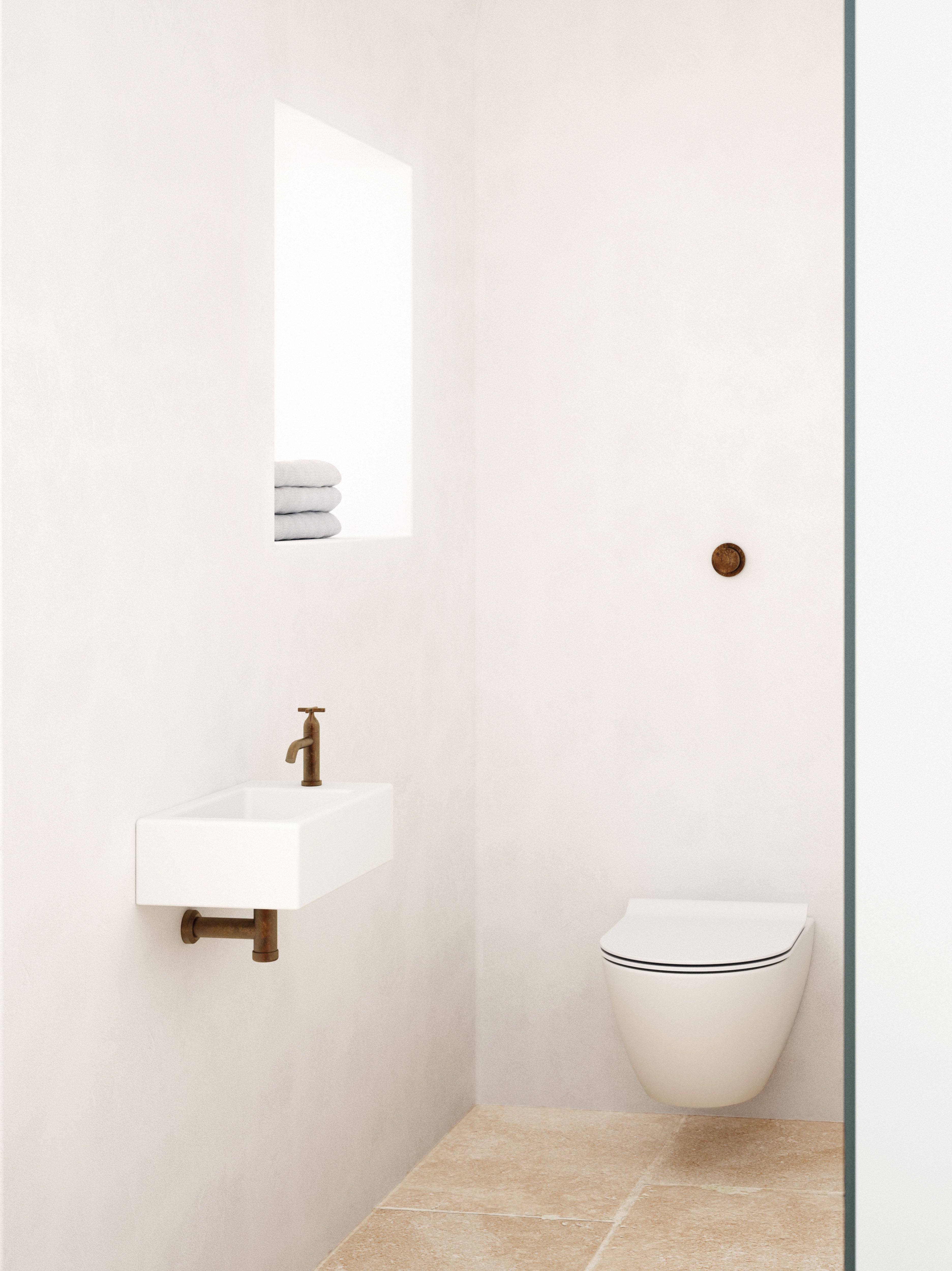 GSI Pura mathvid vægtoilet 50x36cm med Swirlflush