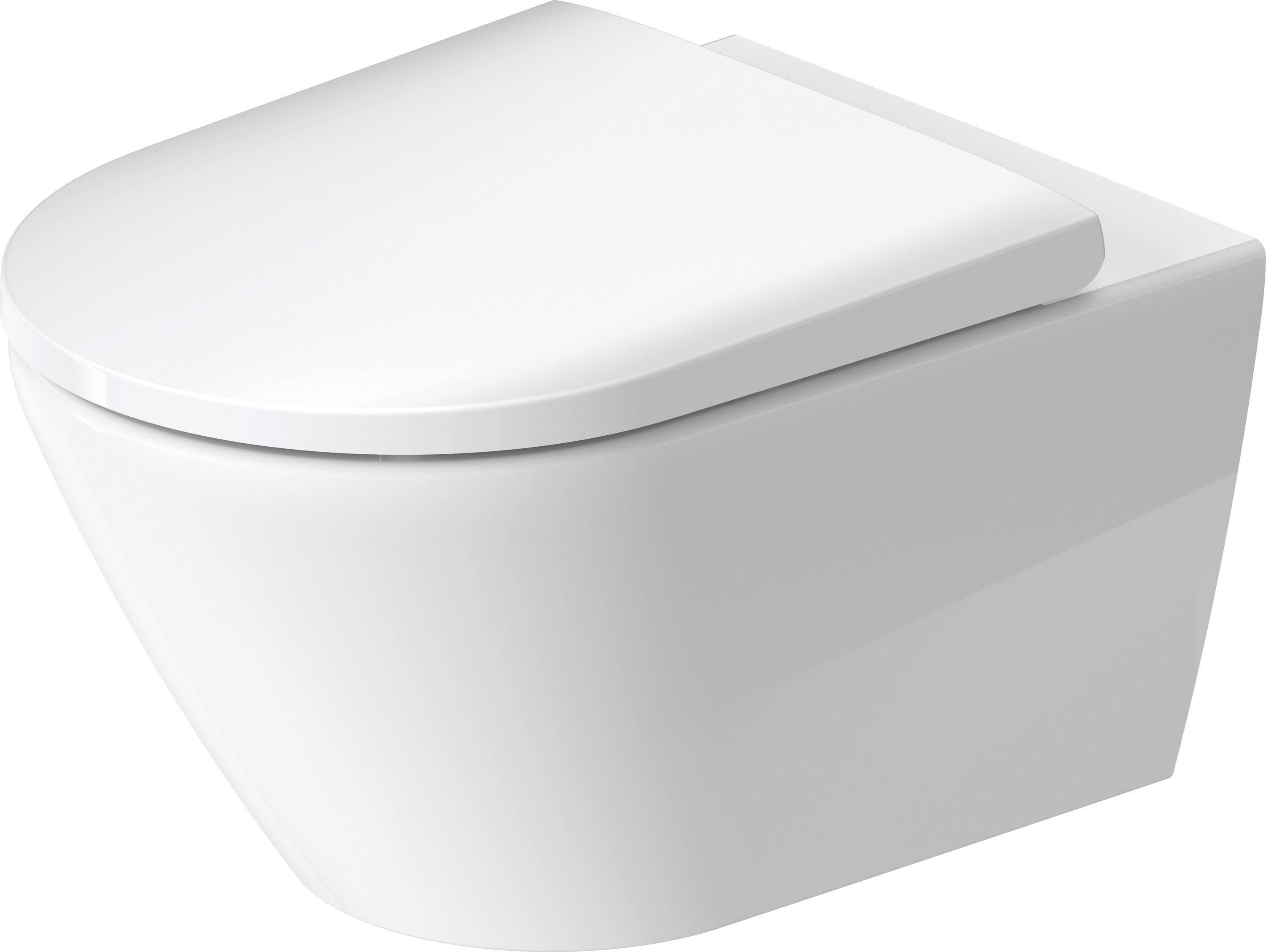 Duravit D-Neo Vægtoilet Compact, 480 mm, Rimless,