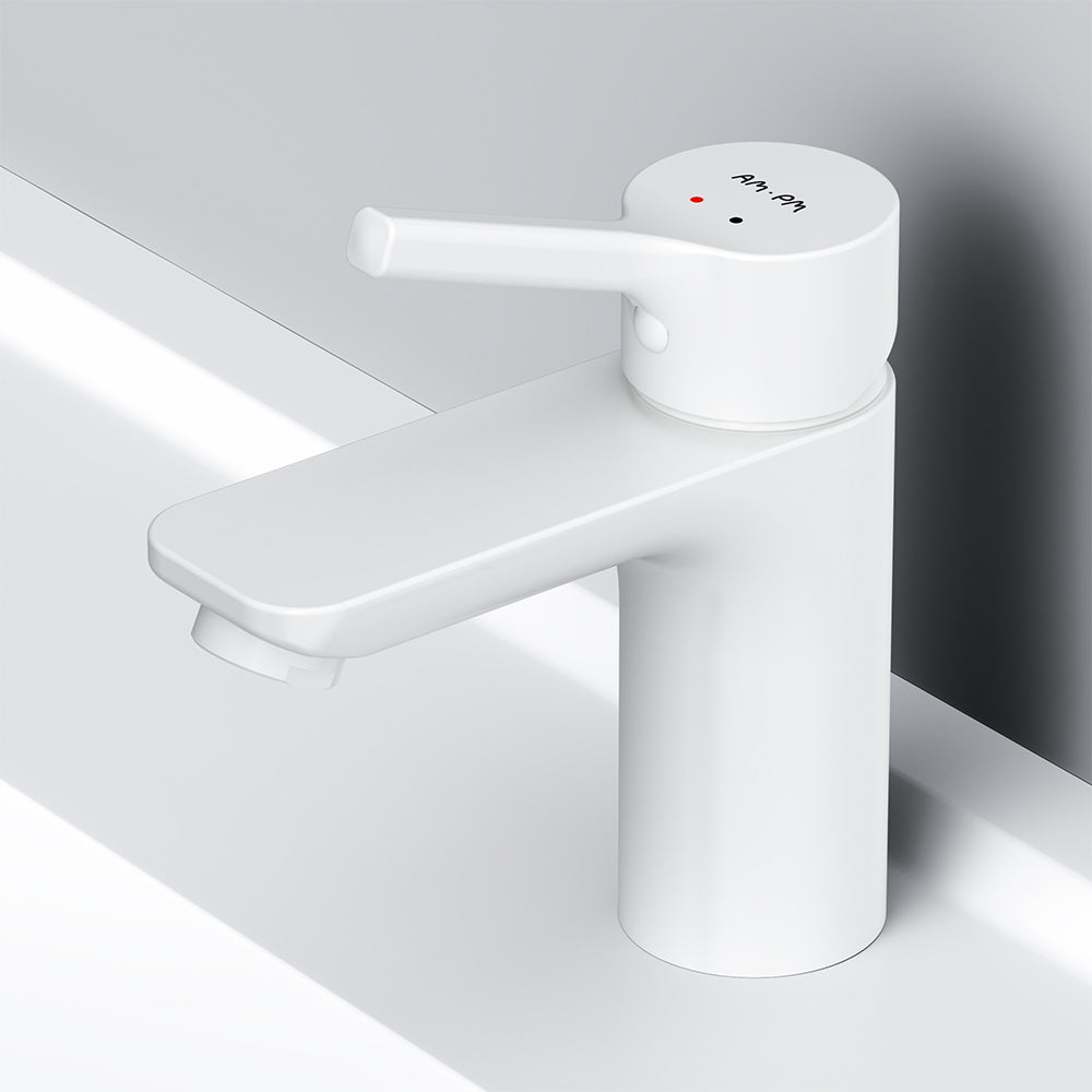 AM.PM X-Joy S Single-lever basin mixer, white