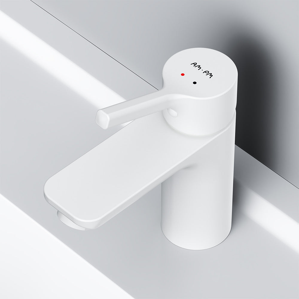 AM.PM X-Joy S Single-lever basin mixer, white