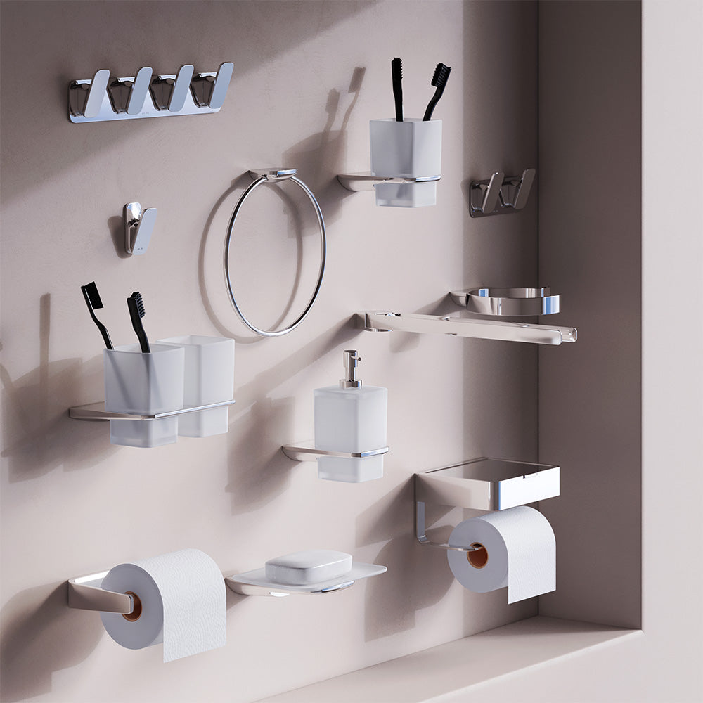 AM.PM Inspire V2.0 Glass soap dispenser with holder