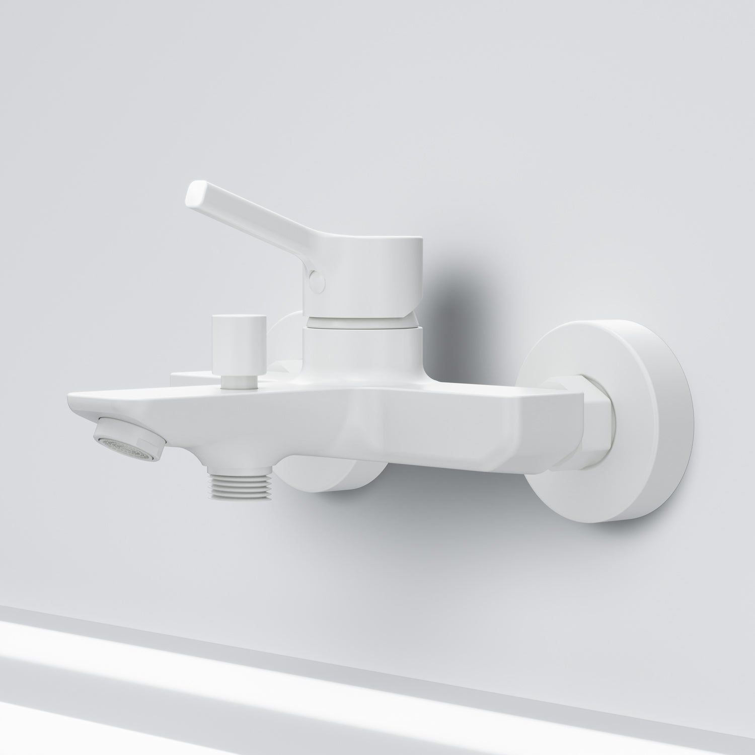 AM.PM X-Joy S Single-lever bath and shower mixer, white