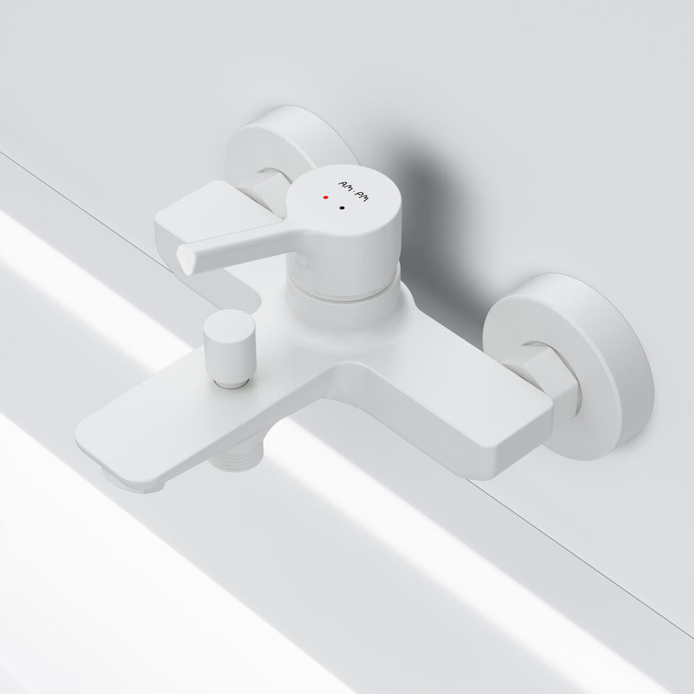 AM.PM X-Joy S Single-lever bath and shower mixer, white