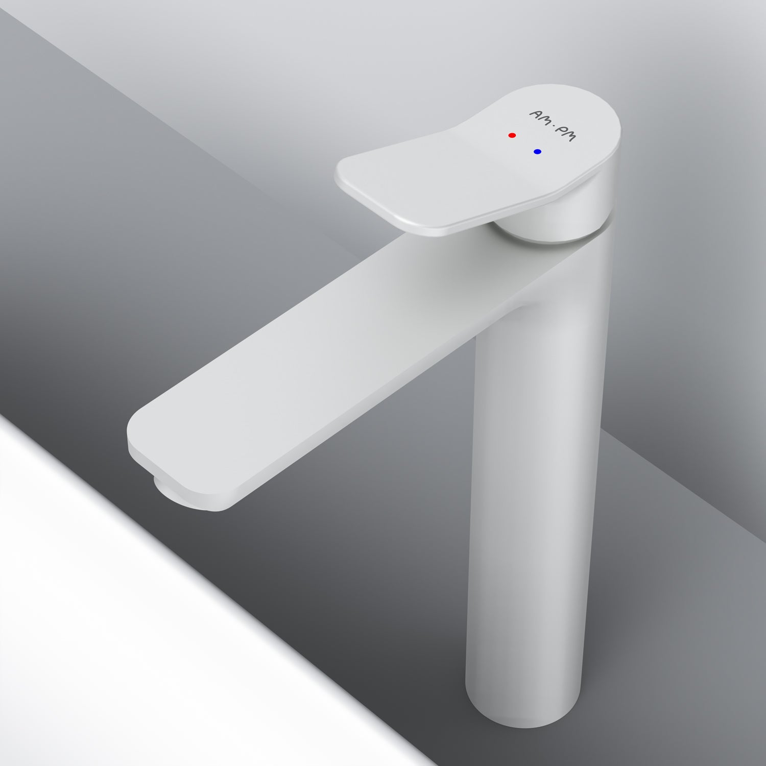 AM.PM X-Joy Single-lever tall basin mixer, white