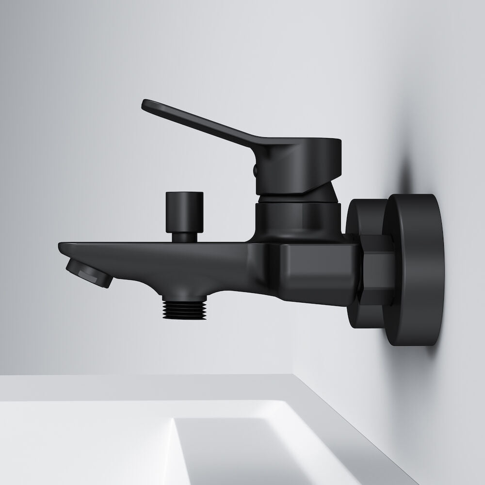 AM.PM X-Joy Single-lever bath and shower mixer, black