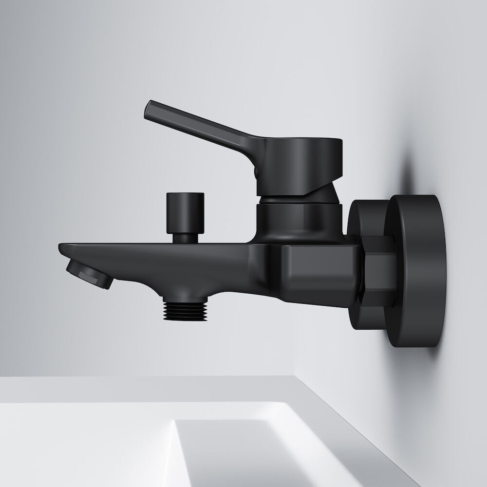 AM.PM X-Joy S Single-lever bath and shower mixer, black
