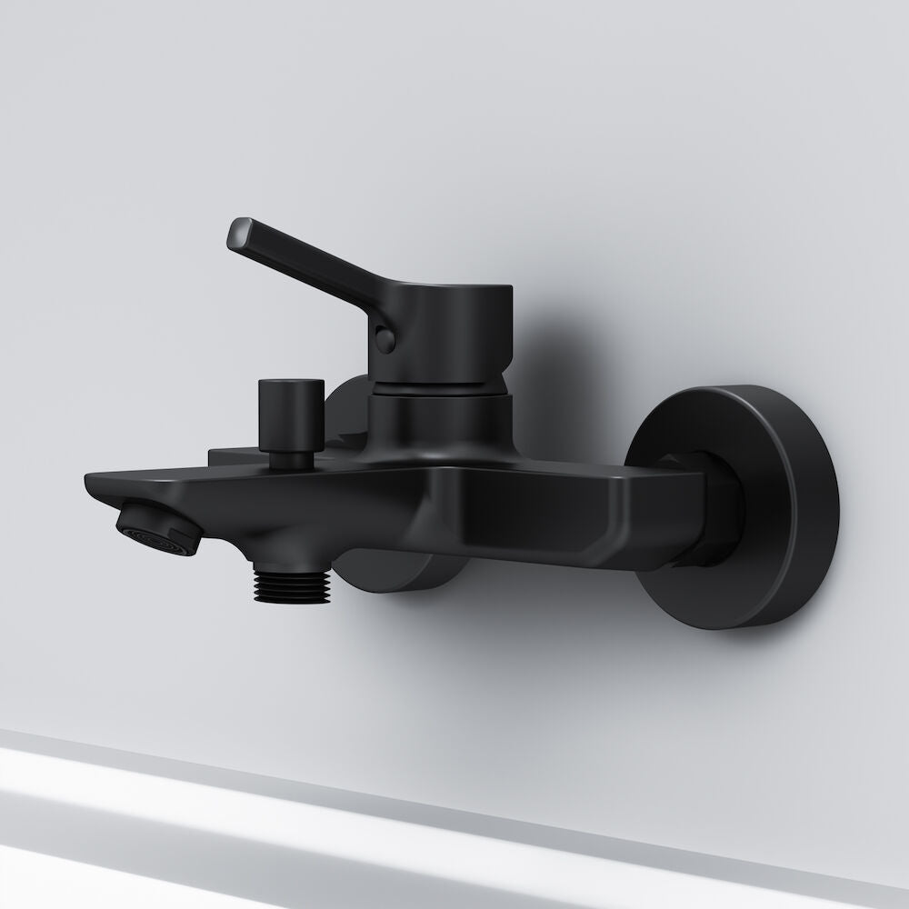 AM.PM X-Joy S Single-lever bath and shower mixer, black
