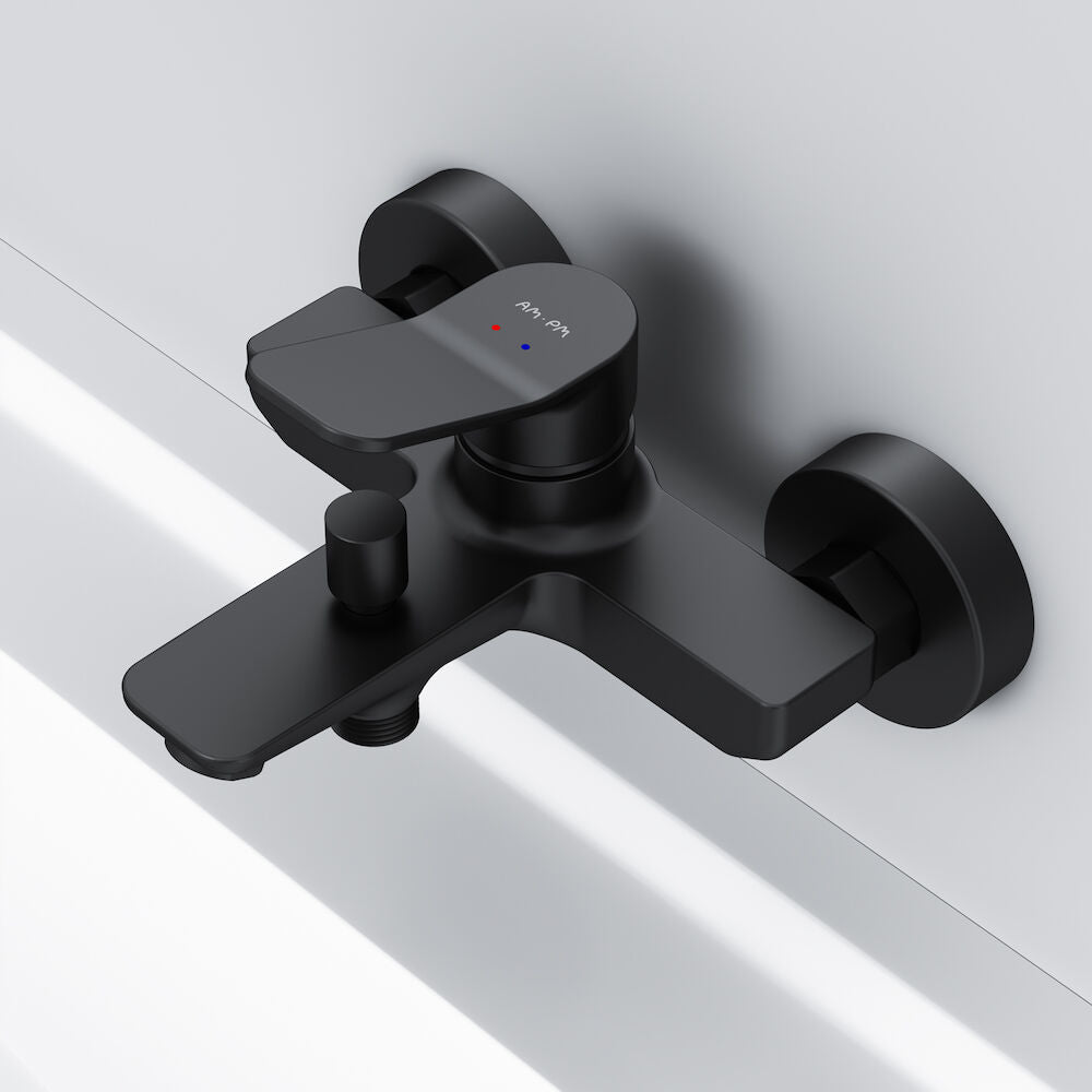 AM.PM X-Joy Single-lever bath and shower mixer, black