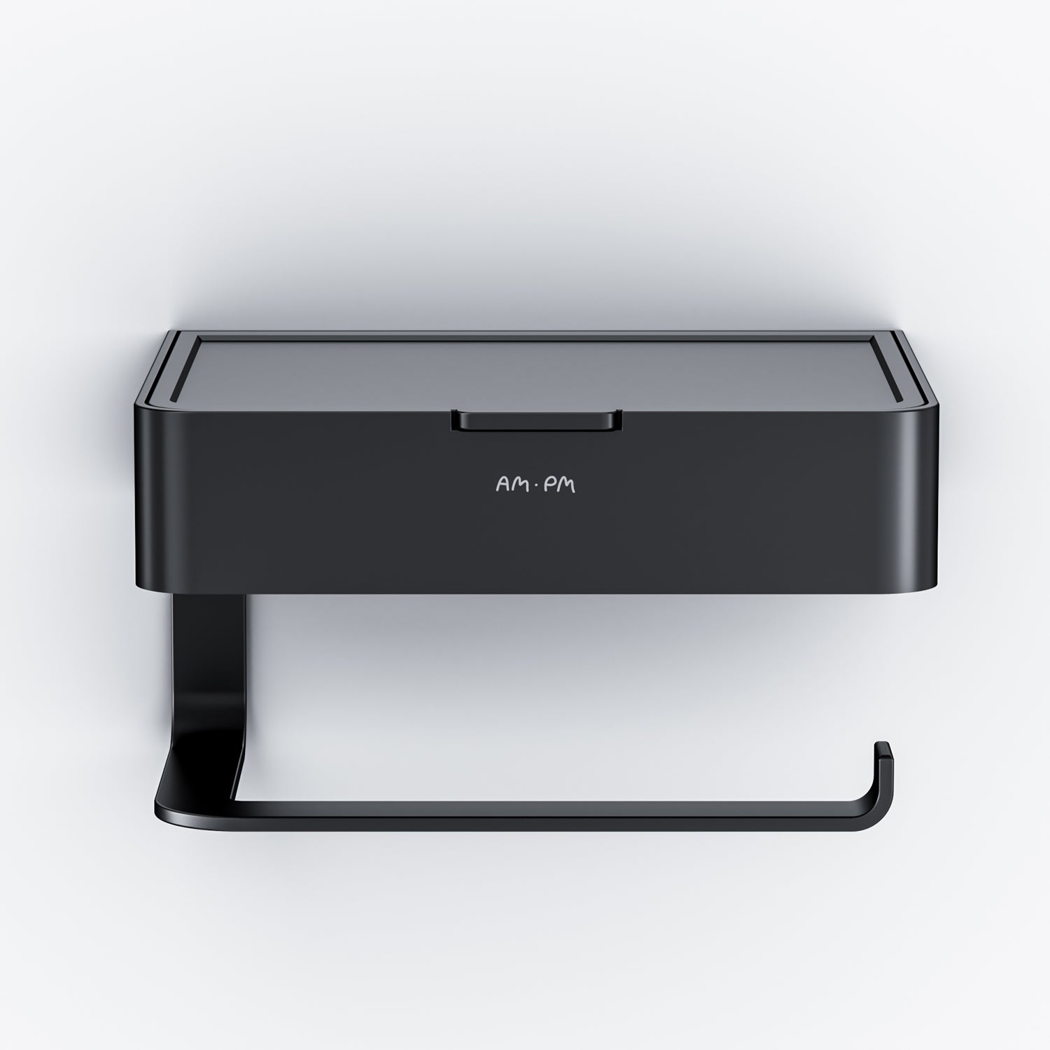 AM.PM Inspire V2.0 Toilet roll holder with box, black