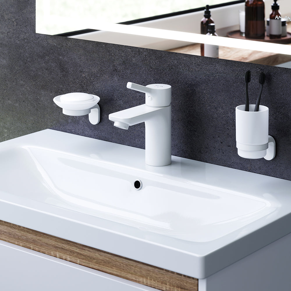 AM.PM X-Joy S Single-lever basin mixer, white