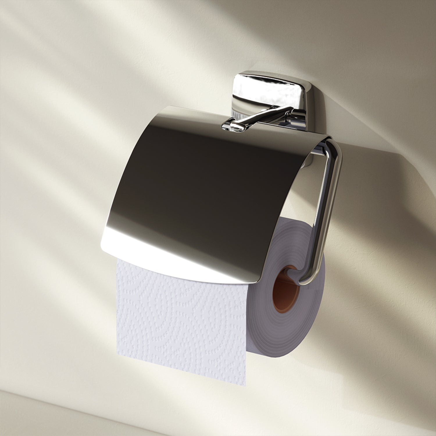 AM.PM Gem Toilet roll holder with lid