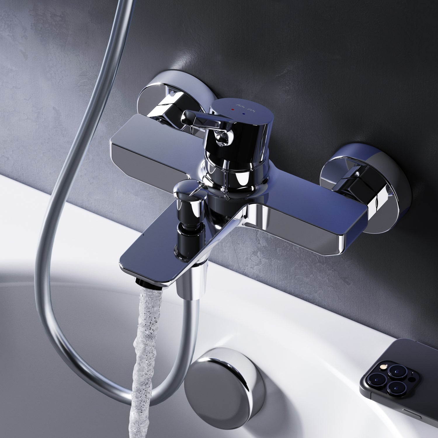 AM.PM X-Joy S Single-lever bath and shower mixer
