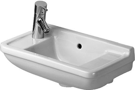 Starck 3 vask 50 cm forlokket hanehul