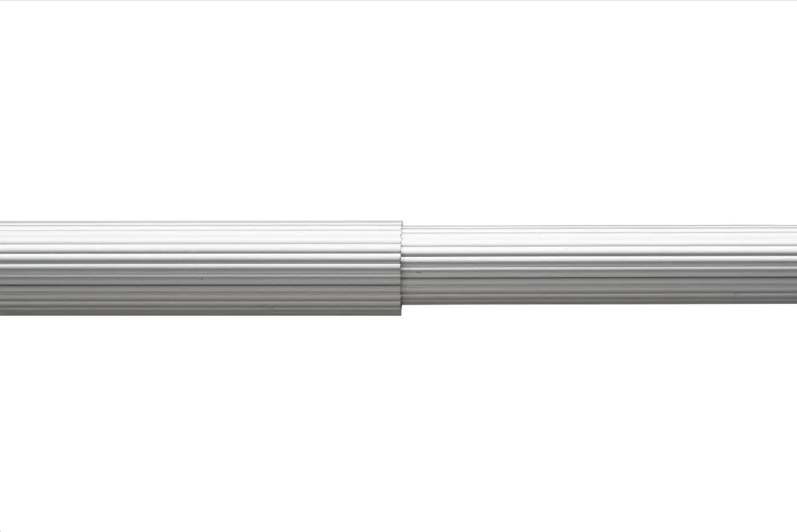 Hefe badeforhængsstang, 60-90 cm, satin