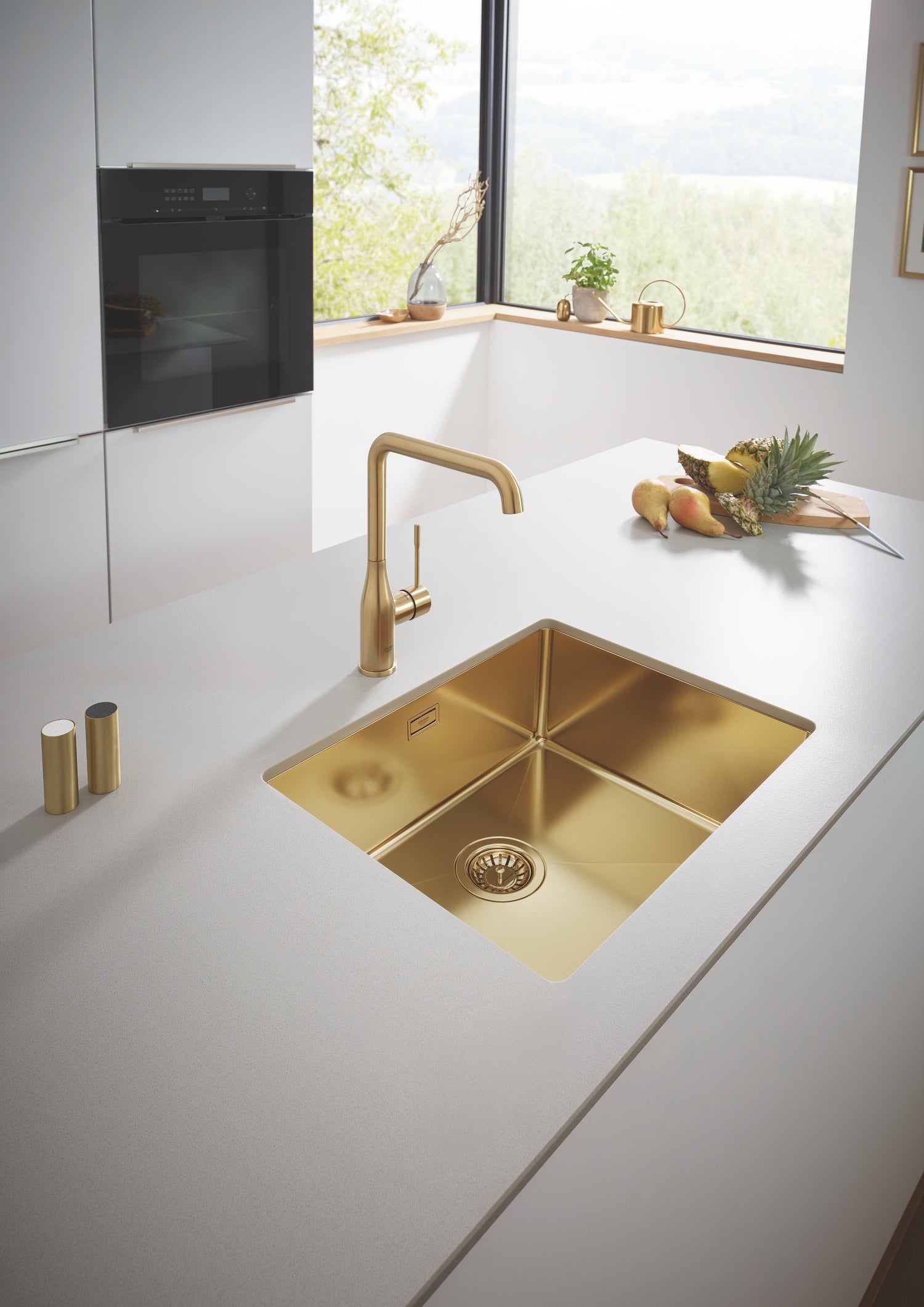 GROHE EssenceEtgrebskøkkenbatteri, cool sunrise