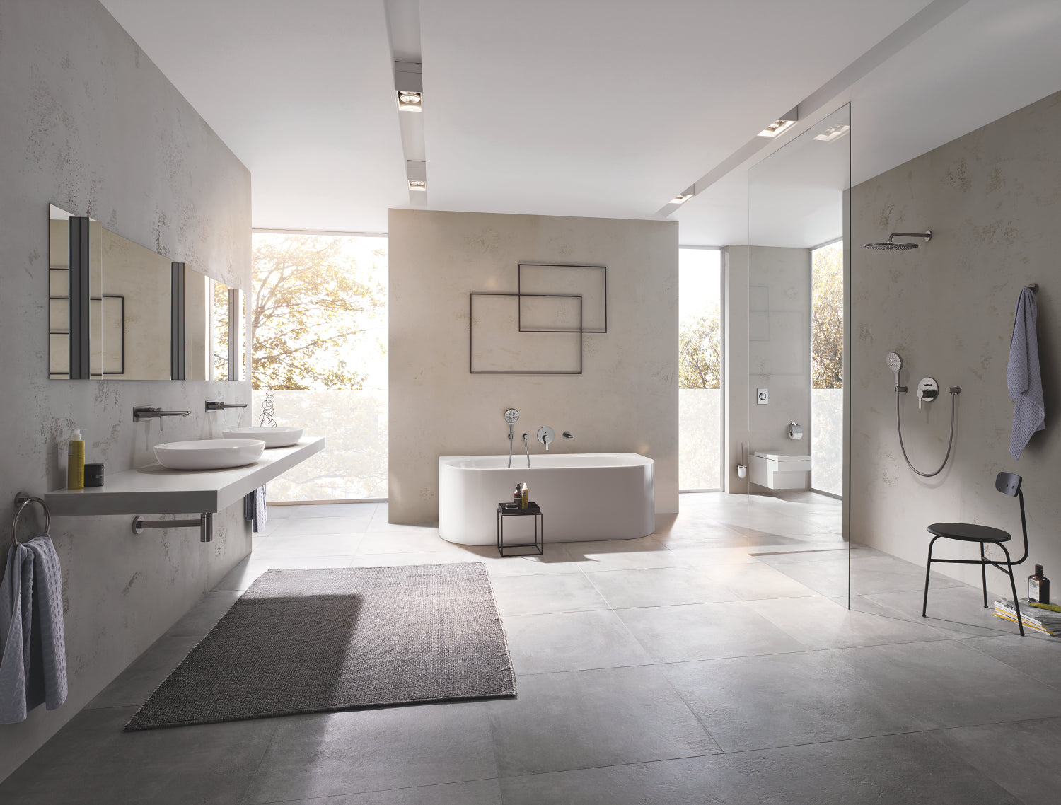 Grohe Essentials Toiletbørste og Holder