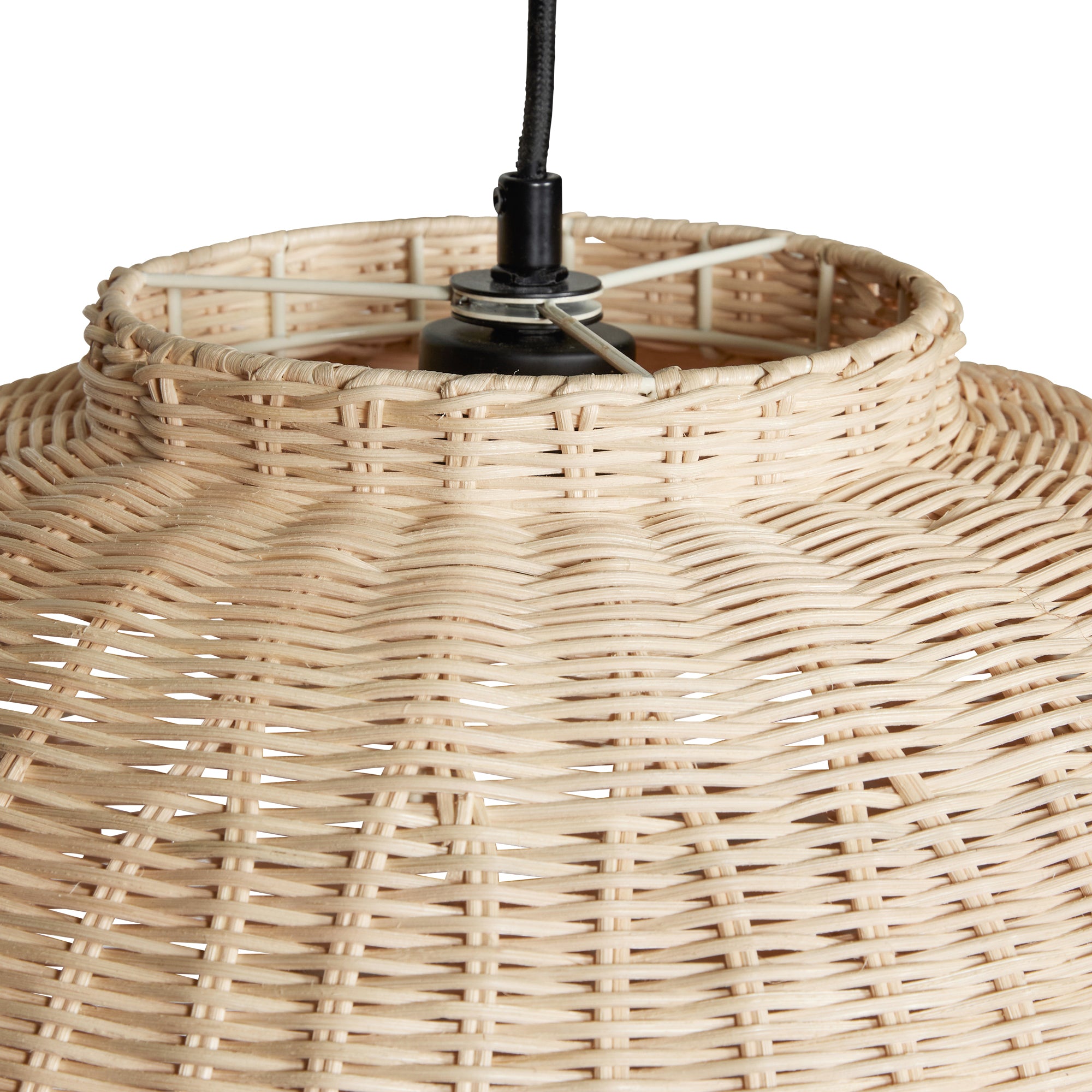 Hübsch chand loftlampe oval natur