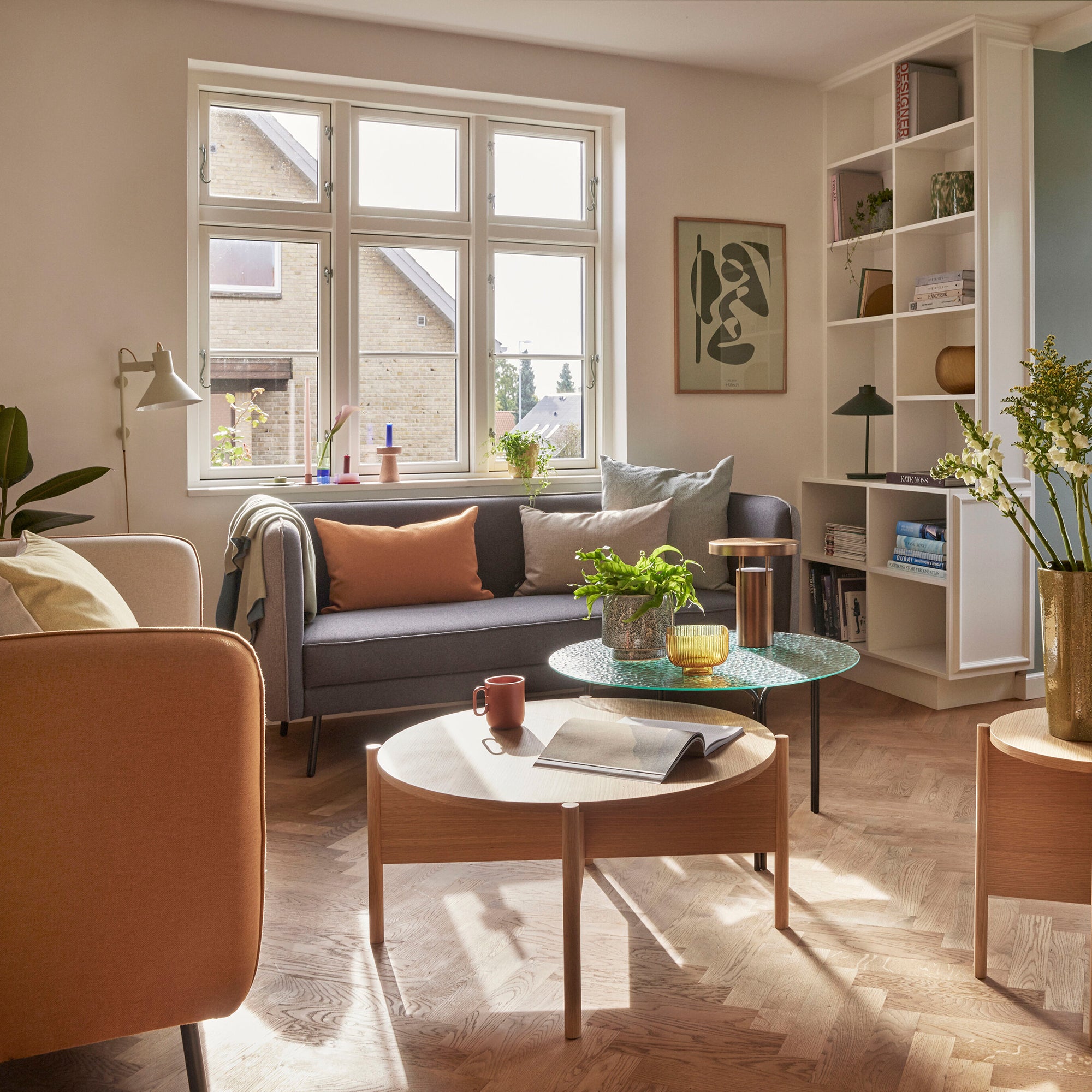 Hübsch studio væglampe lysegrøn