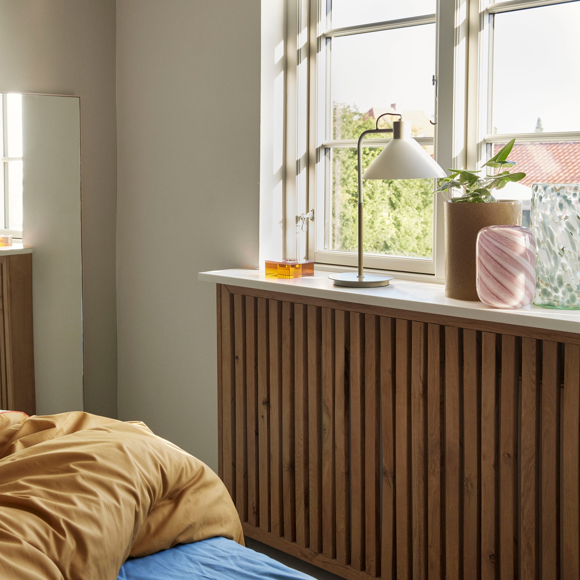 Hübsch spot bordlampe khaki