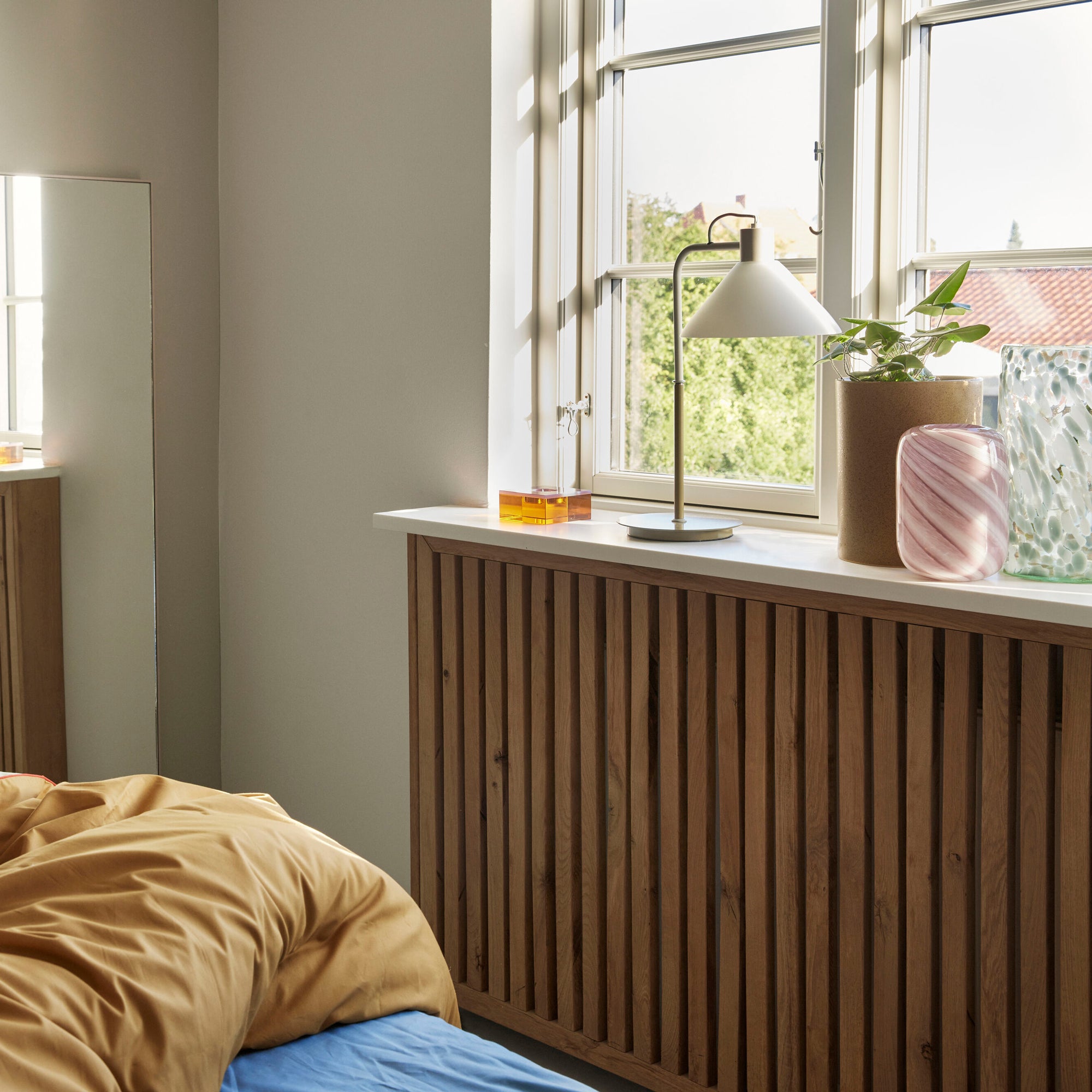 Hübsch spot bordlampe khaki