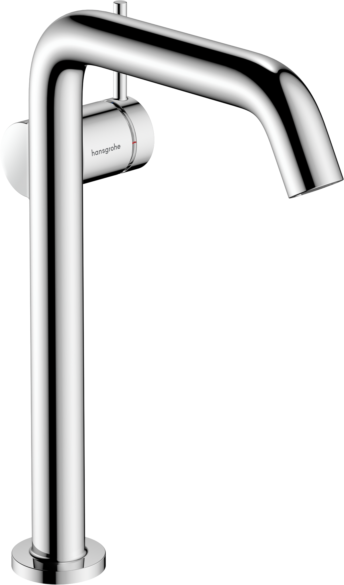 hansgrohe Tecturis S håndvaskarmatur 240 Fine CoolStart med push-open bundventil, Krom