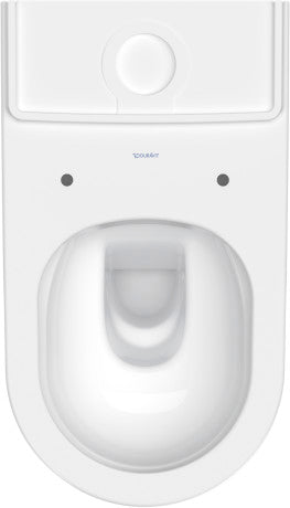 Duravit D-Neo gulvstående toilet, 650 mm, Rimless, HygineGlaze