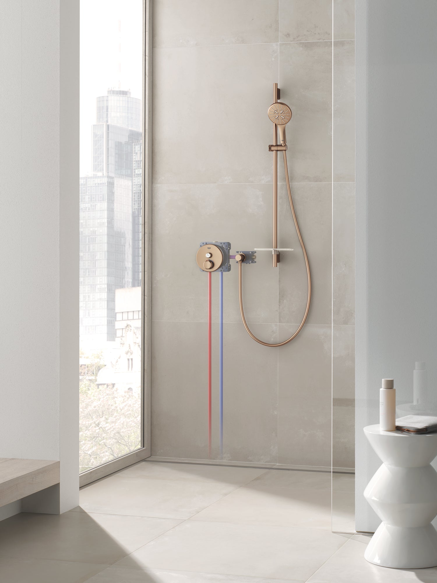 GROHE Rainshower SmartActive 130Håndbruser 3 sprays