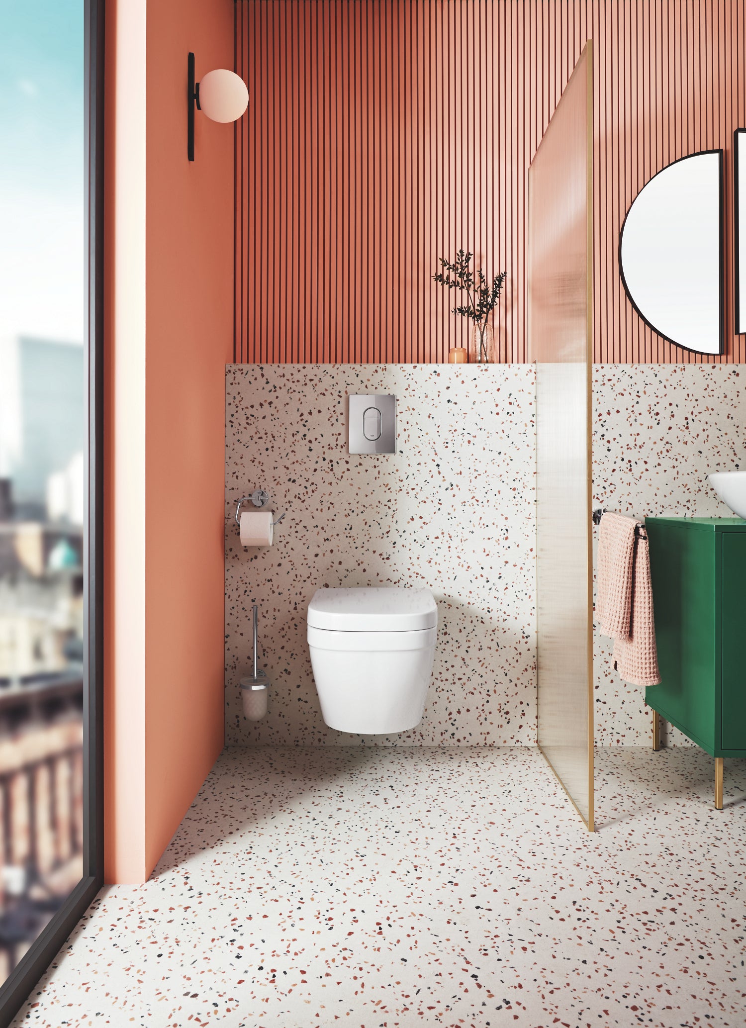 Grohe Essentials Toiletbørste + Holder