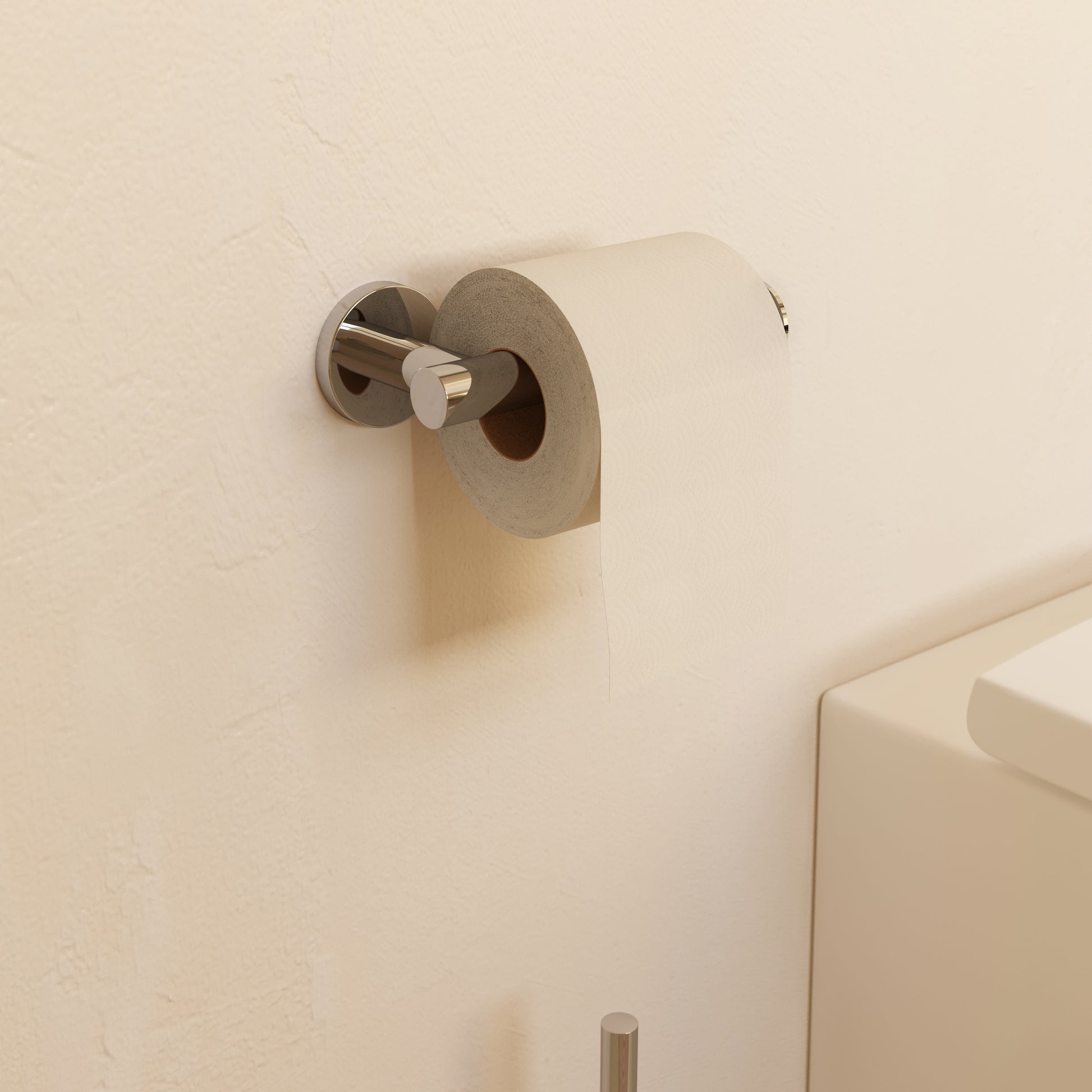 Cosmic Architect S+ toiletpapirholder krom