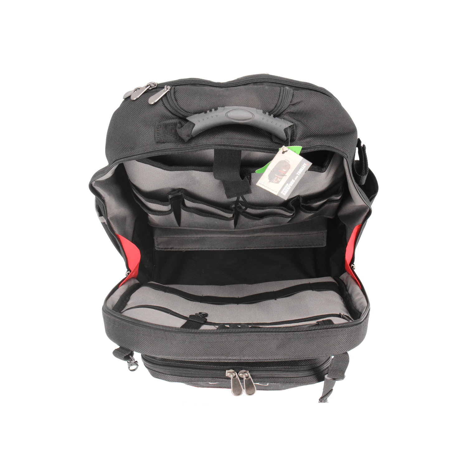 Tecos værktøjsrygsæk/trolley, 30 l