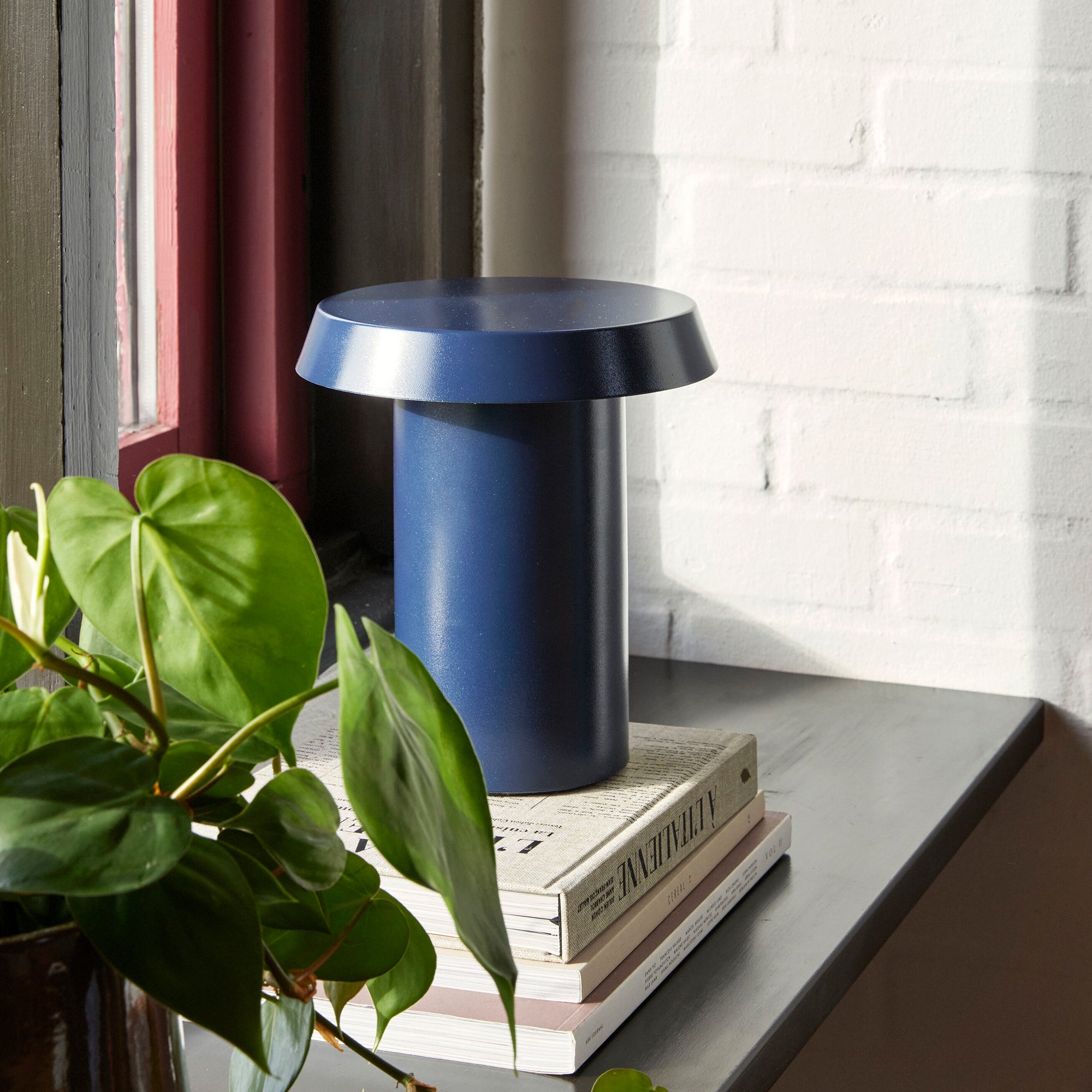 Hübsch keen bordlampe mørkeblå