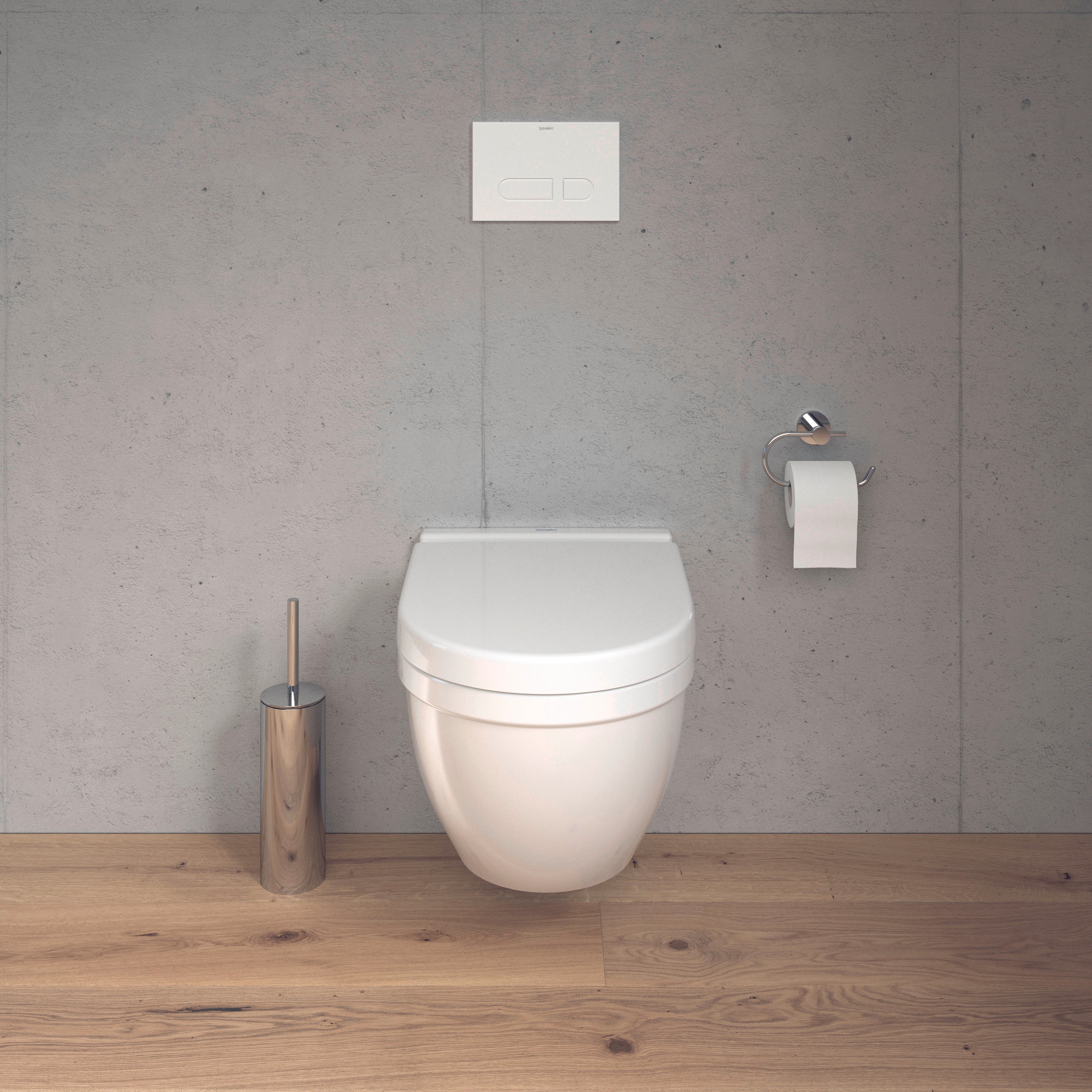DURAVIT Starck 3 vægtoilet med åben skylle-rand og sæde med softclose