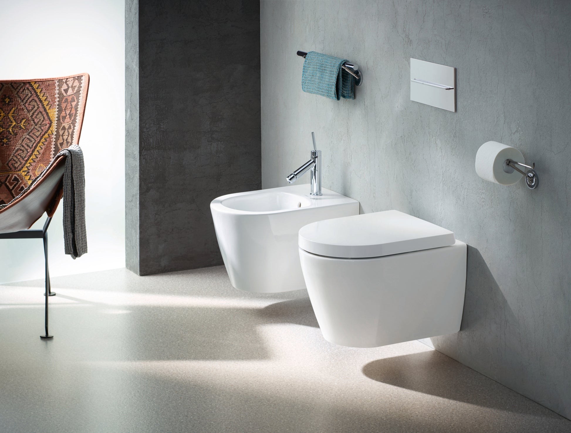 DURAVIT Me by Starck compact vægtoilet wondergliss