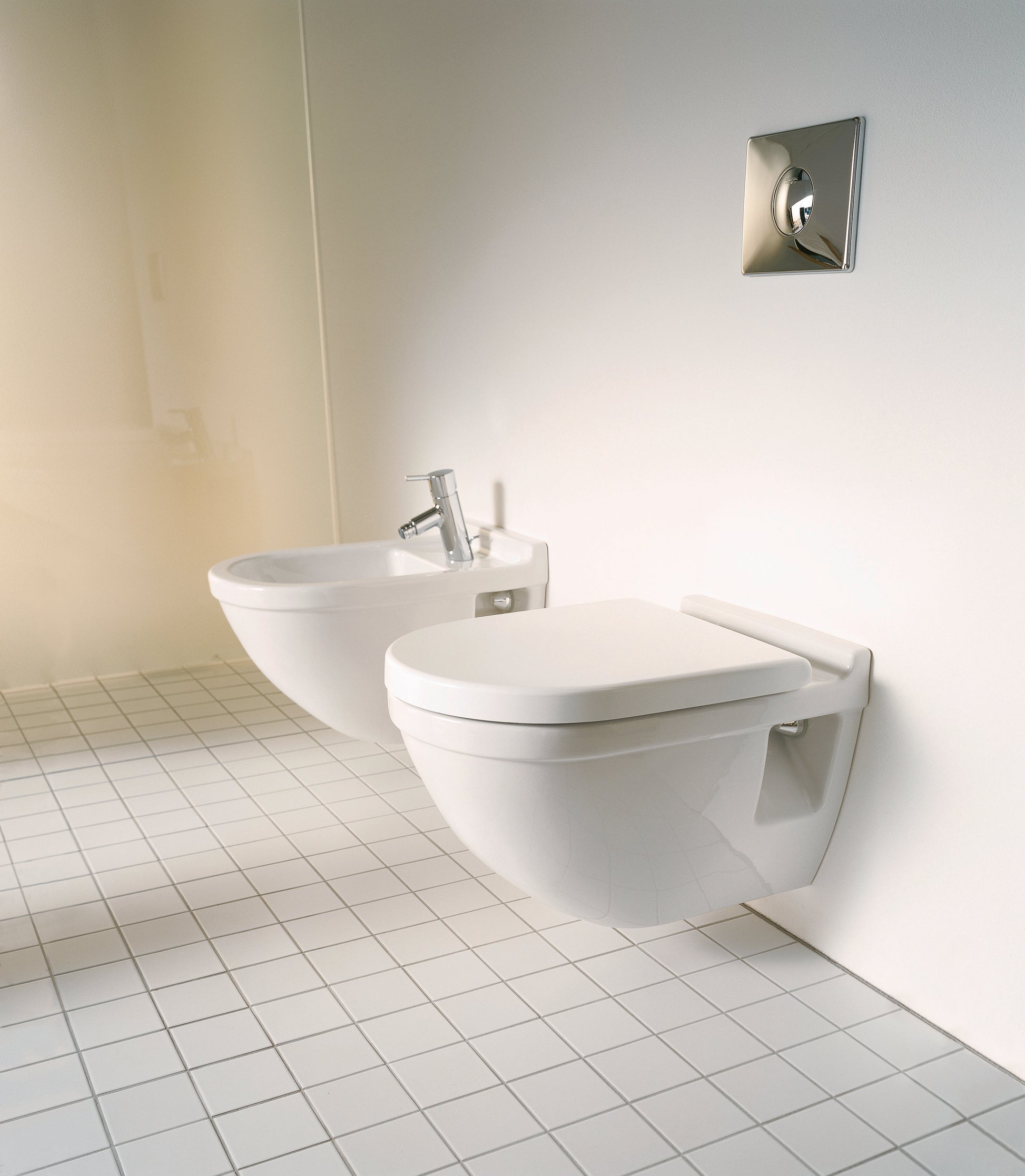 Duravit Starck 3 toiletsæde m/fast beslag, hvid
