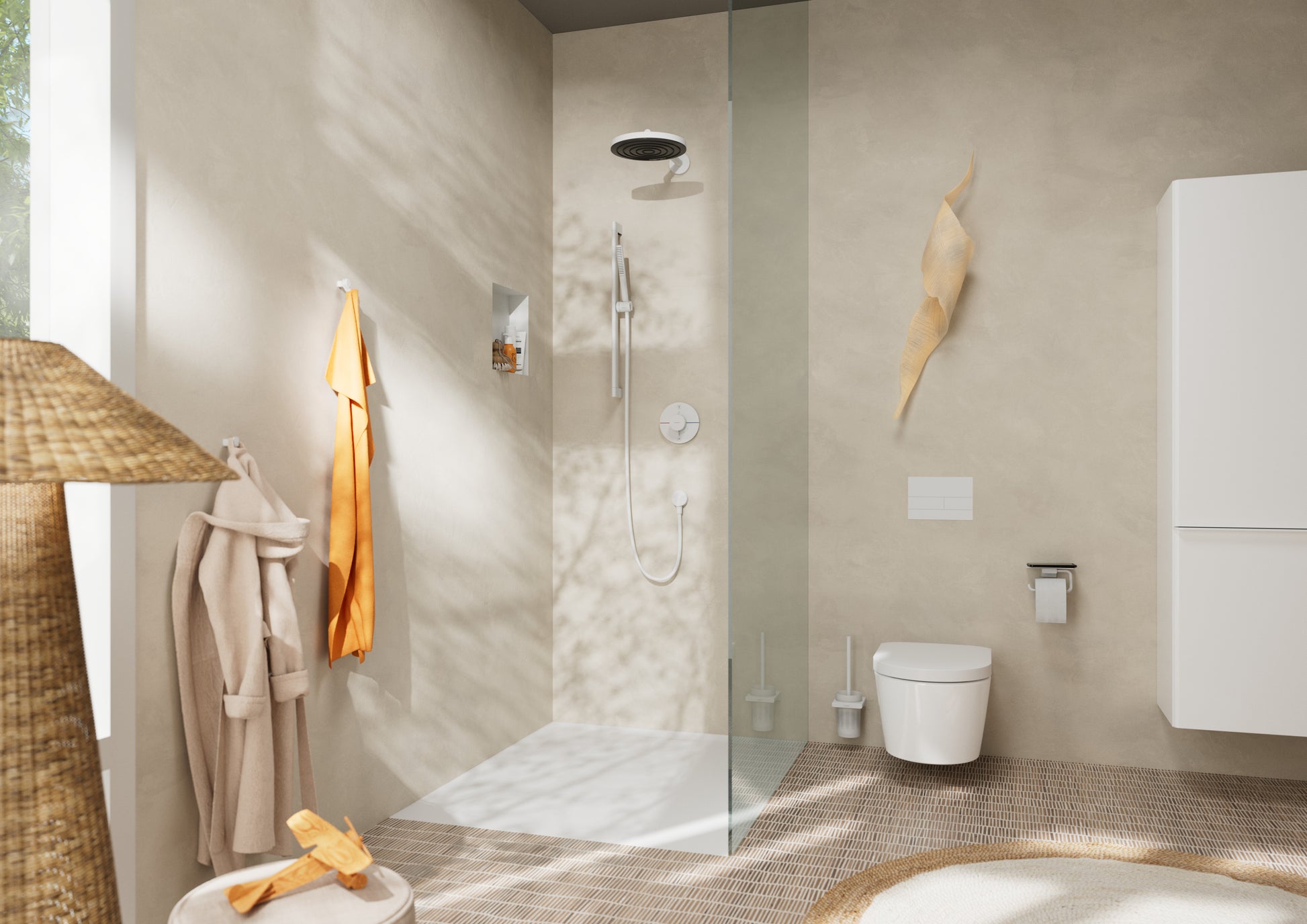 HANSGROHE Pulsify S håndbruser ø24x228mm 1stråletp EcoSmart meta