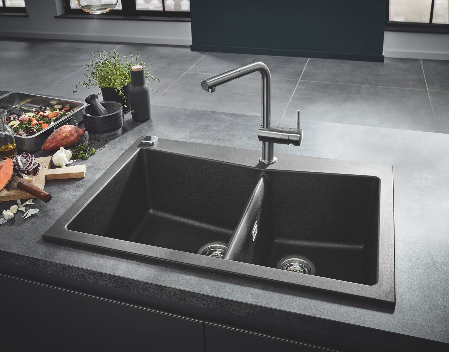 Grohe Minta etgreb køkkenvask l-tud