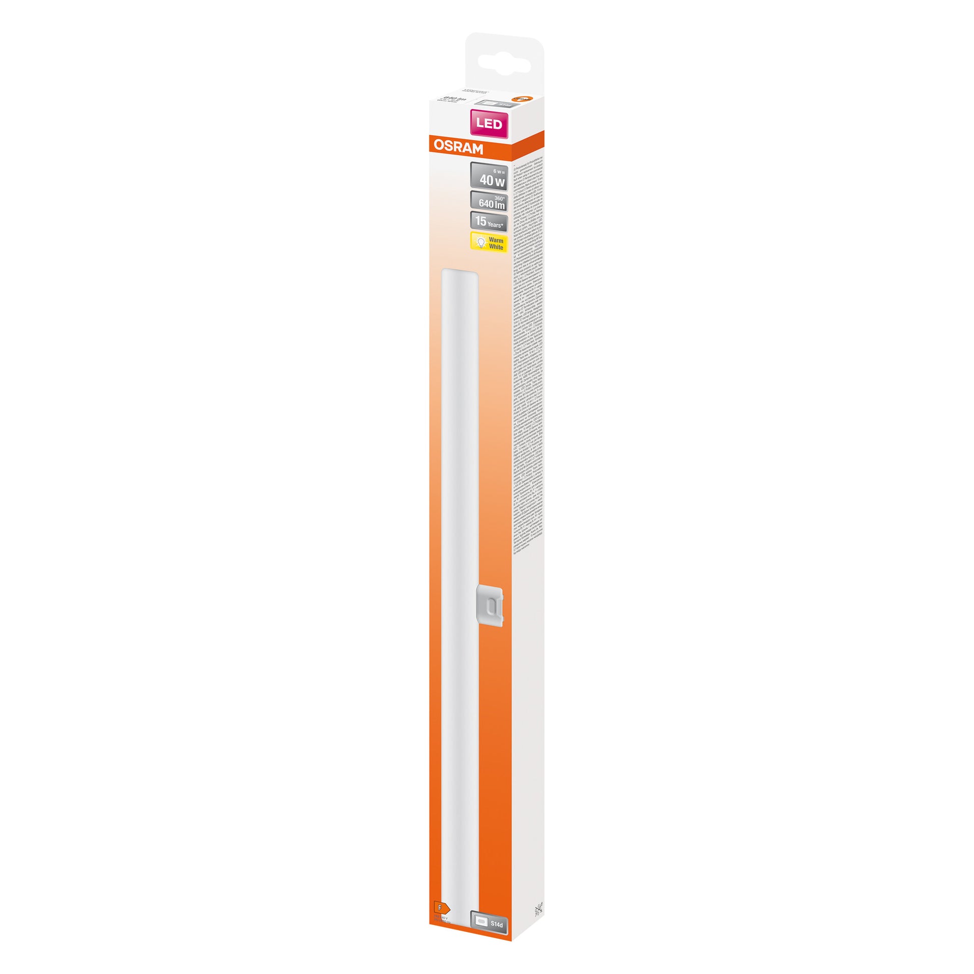 LEDINESTRA 6W/827 (40W) MAT S14D PC