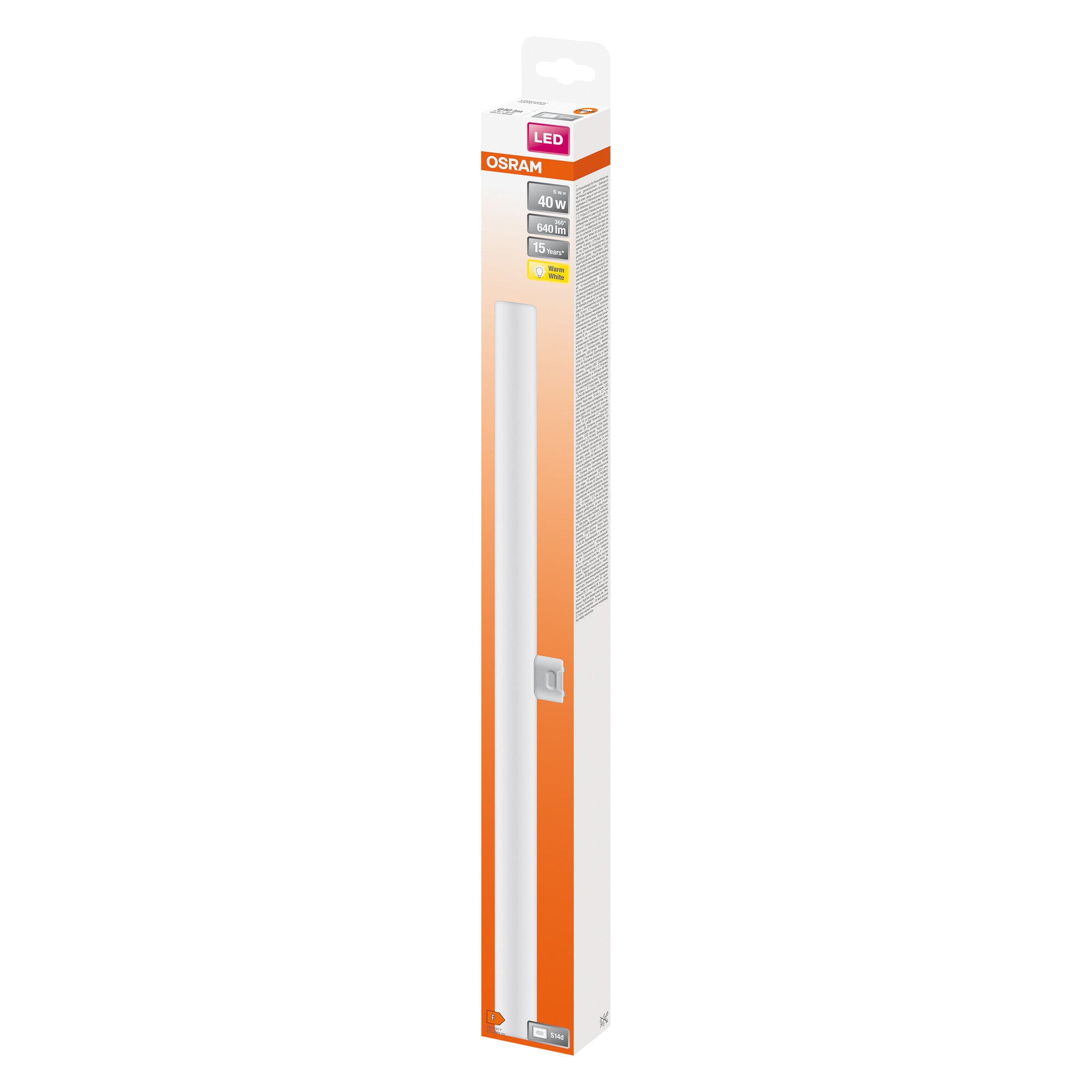LEDINESTRA 6W/827 (40W) MAT S14D PC