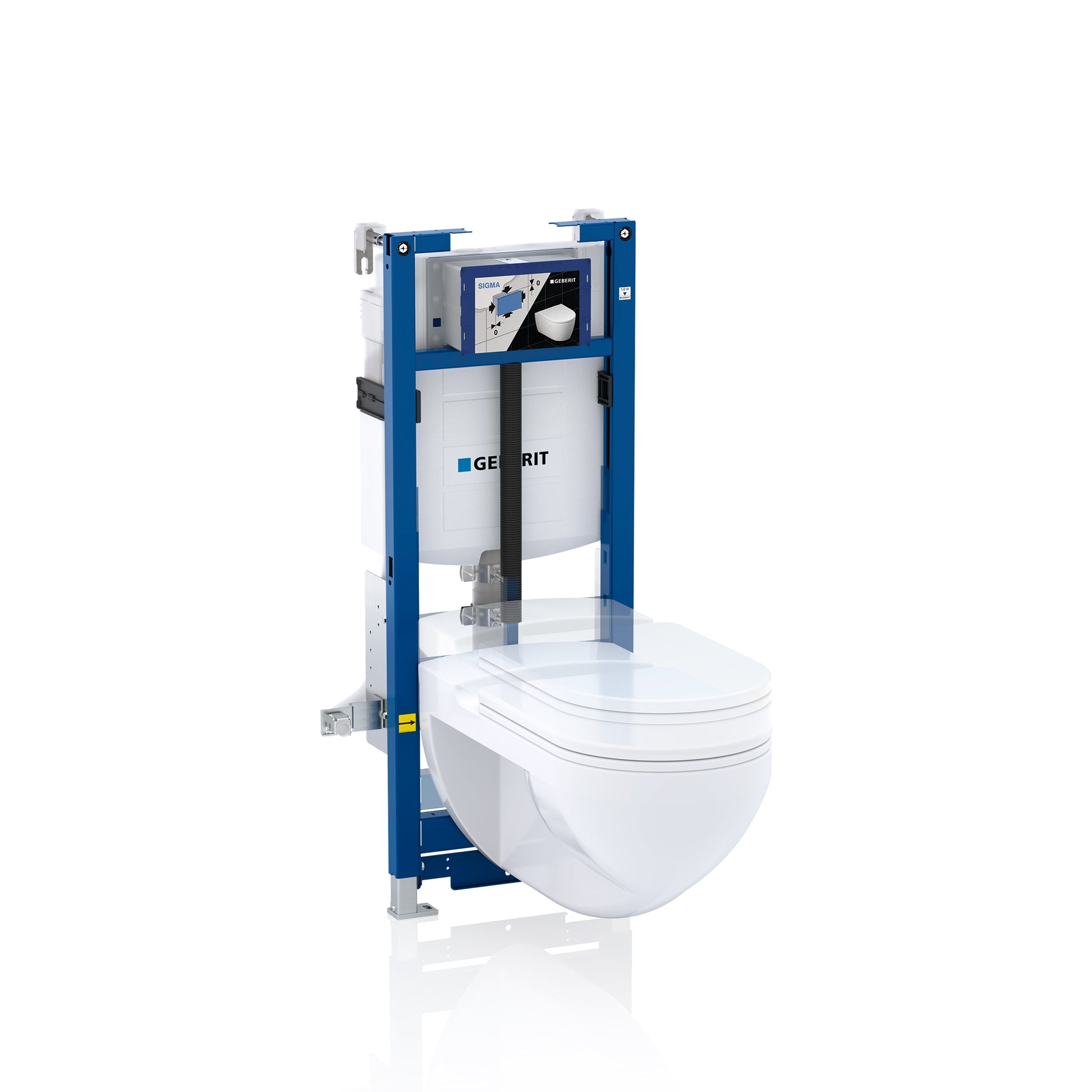Geberit Sigma Duofix 112cm frontbetjent cisterne