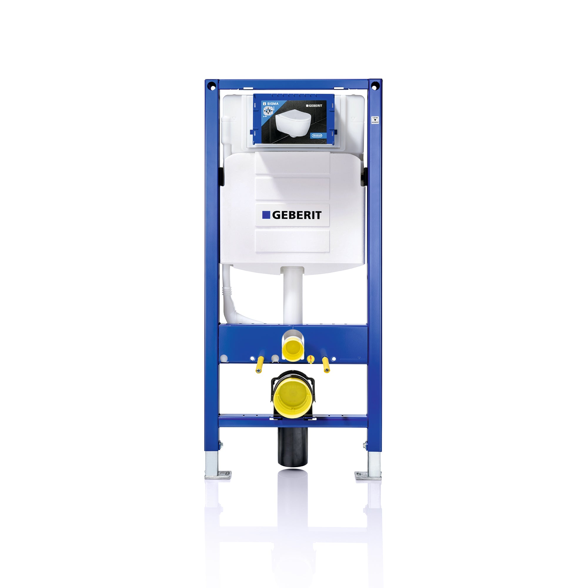 Geberit Sigma Duofix 112cm frontbetjent cisterne