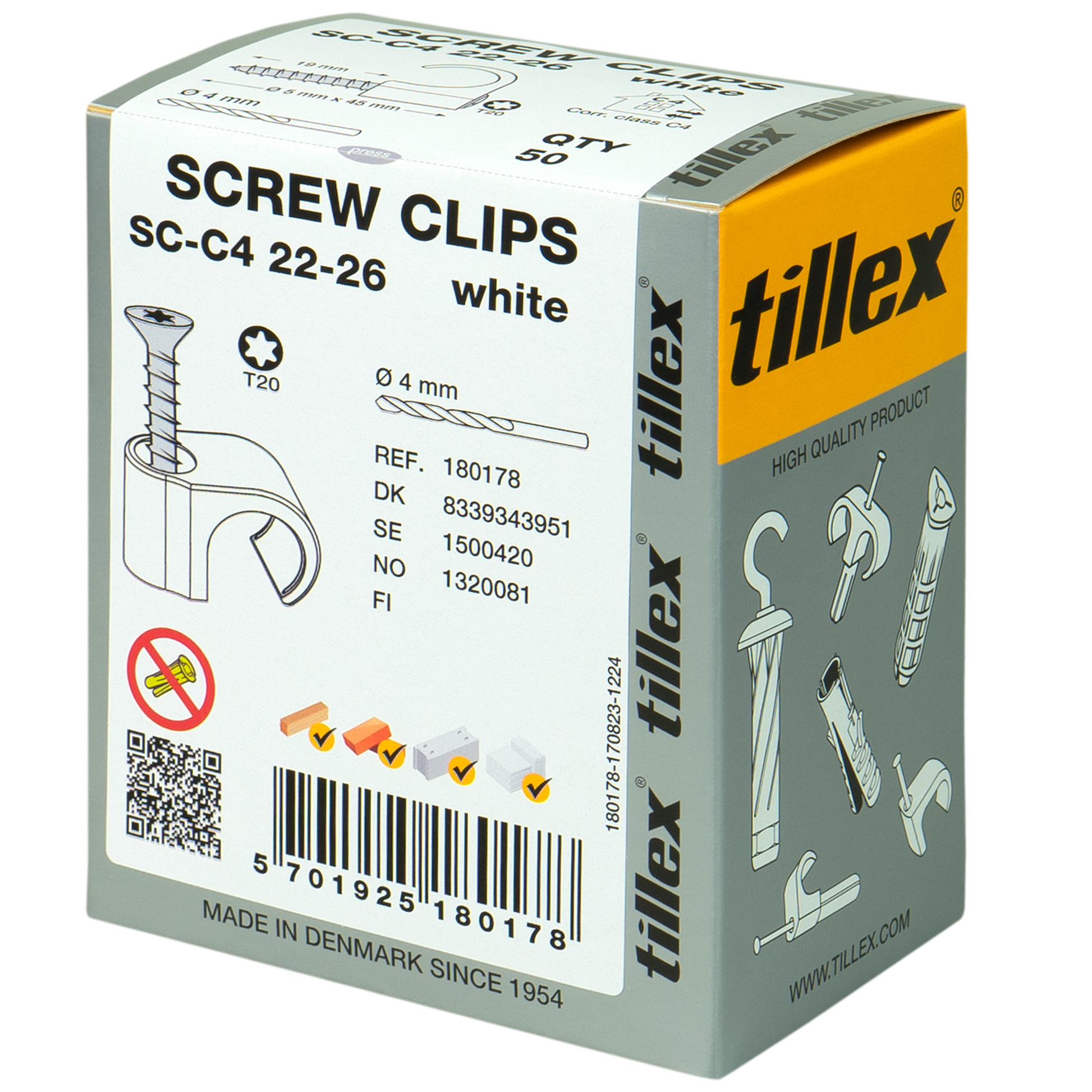 CLIPS MED TX20 SKSC-C4 22-26MM HVID