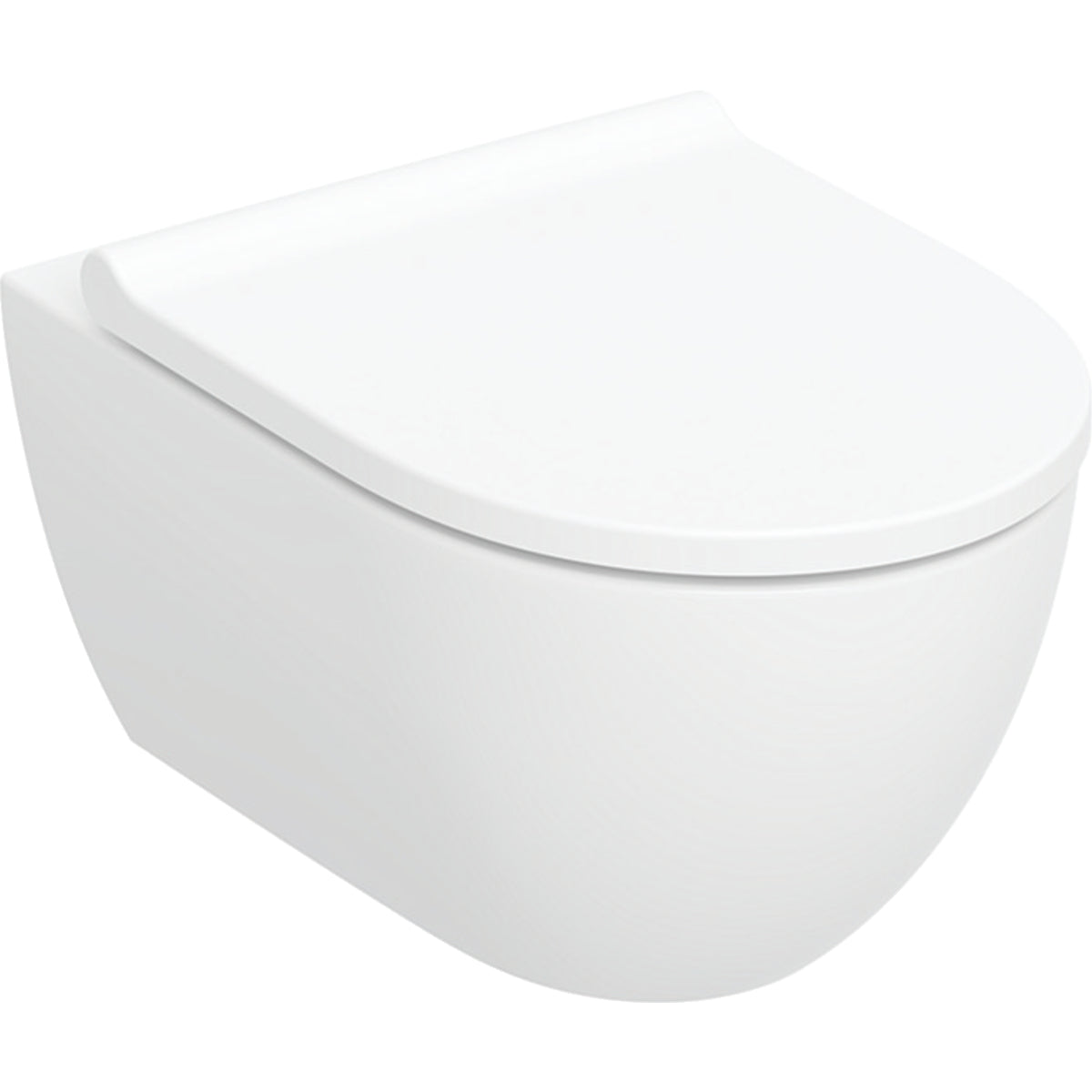 GEBERIT ACANTO hængetoilet/sæde 360x385x530mm t/indb.cist porcel